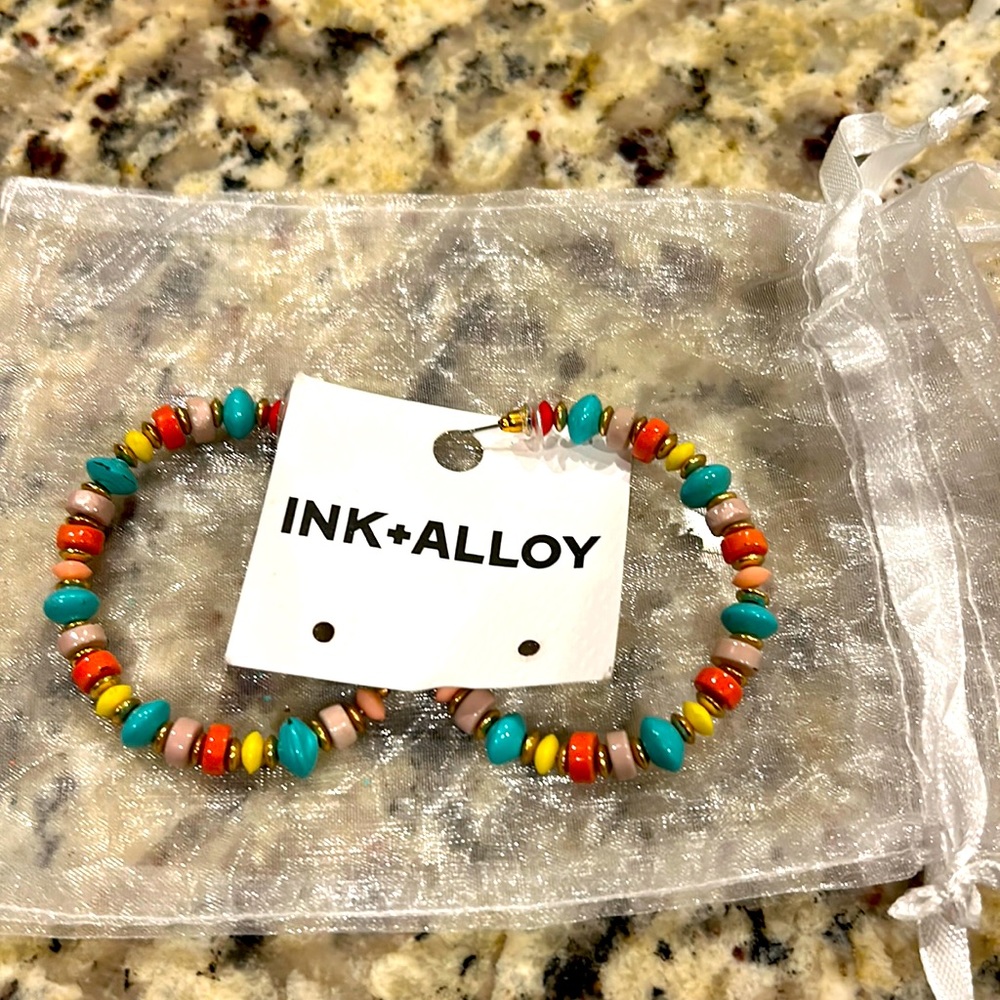 Ink + Alloy Hoop Earrings